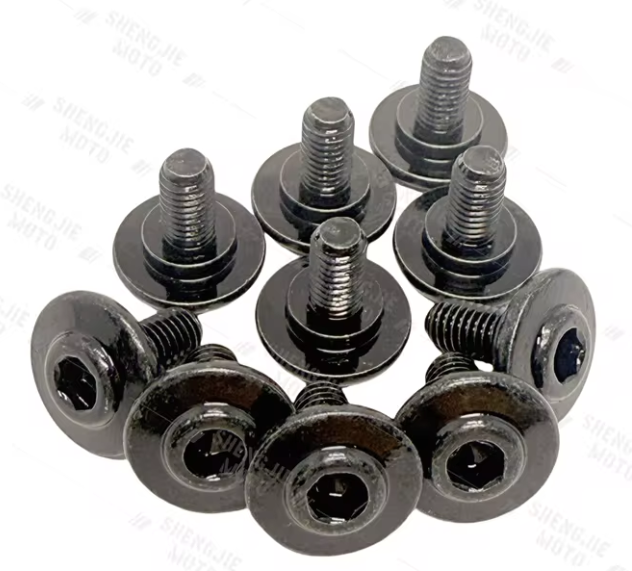 DUCATI FAIRING M5 X 11mm SHOLDER SCREW 10PCS V2 V4 848 899 959 1098 1198 1199 1299 STAINLESS STEEL 304