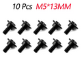 DUCATI FAIRING M5 X 13mm SHOLDER SCREW 10PCS V2 V4 848 899 959 1098 1198 1199 1299 STAINLESS STEEL 304