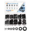 500Pcs NYLON FLAT WASHERS ASSORTMENT KIT 8 SIZES M2 M2.5 M3 M4 M5 M6 M8 M10