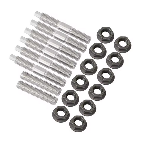 CYLINDER HEAD NUT STUD KIT SET8 82-95 YAMAHA YZ SV YT IT YFS WR YTZ YFZ TY 90116-08042-00