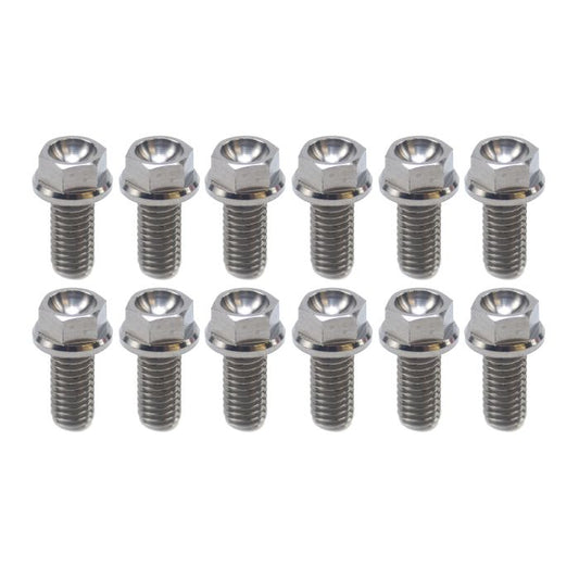 BOLT DISC TITANIUM FRONT & REAR, / PACK OF 12