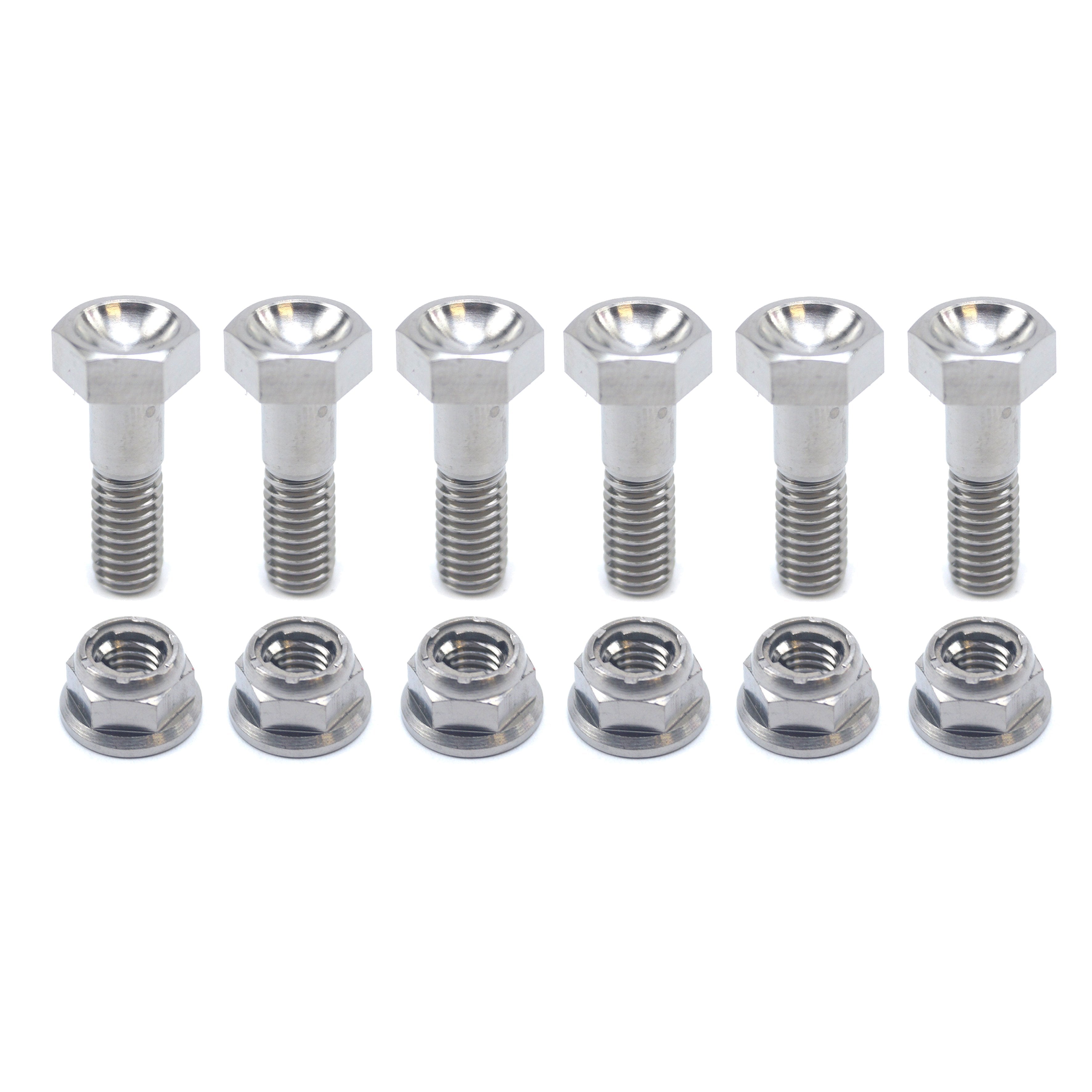 TI GR5 BOLTS DISC HONDA KIT/6, TITANIUM FRONT KIT 95>2021, / FIR BRAND