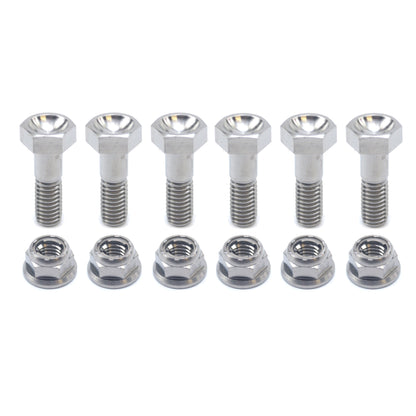 TI GR5 BOLTS DISC HONDA KIT/6, TITANIUM FRONT KIT 95>2021, / FIR BRAND