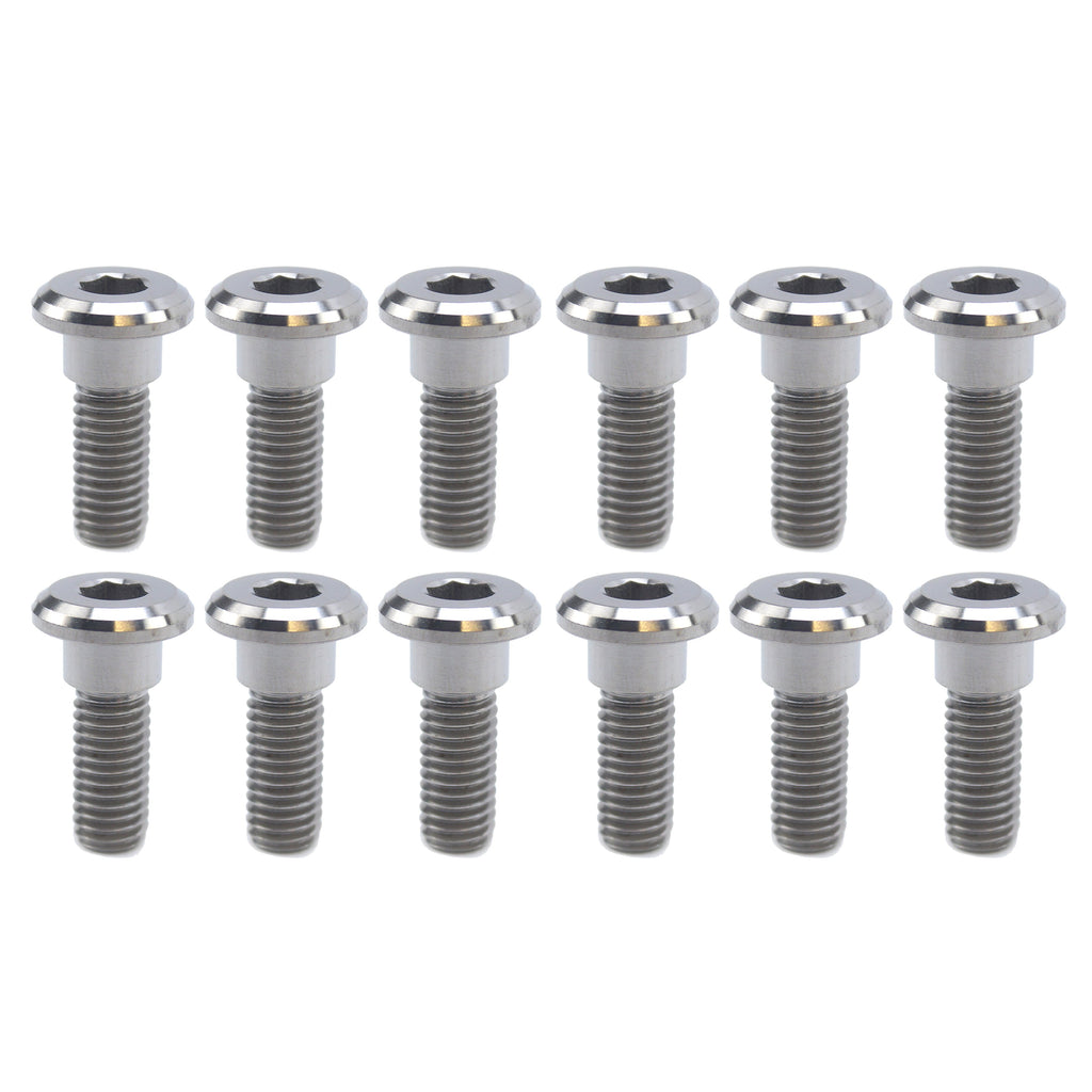TI GR5 BOLTS DISC HONDA KIT/12, TITANIUM FRONT OR REAR KIT, / FIR BRAND