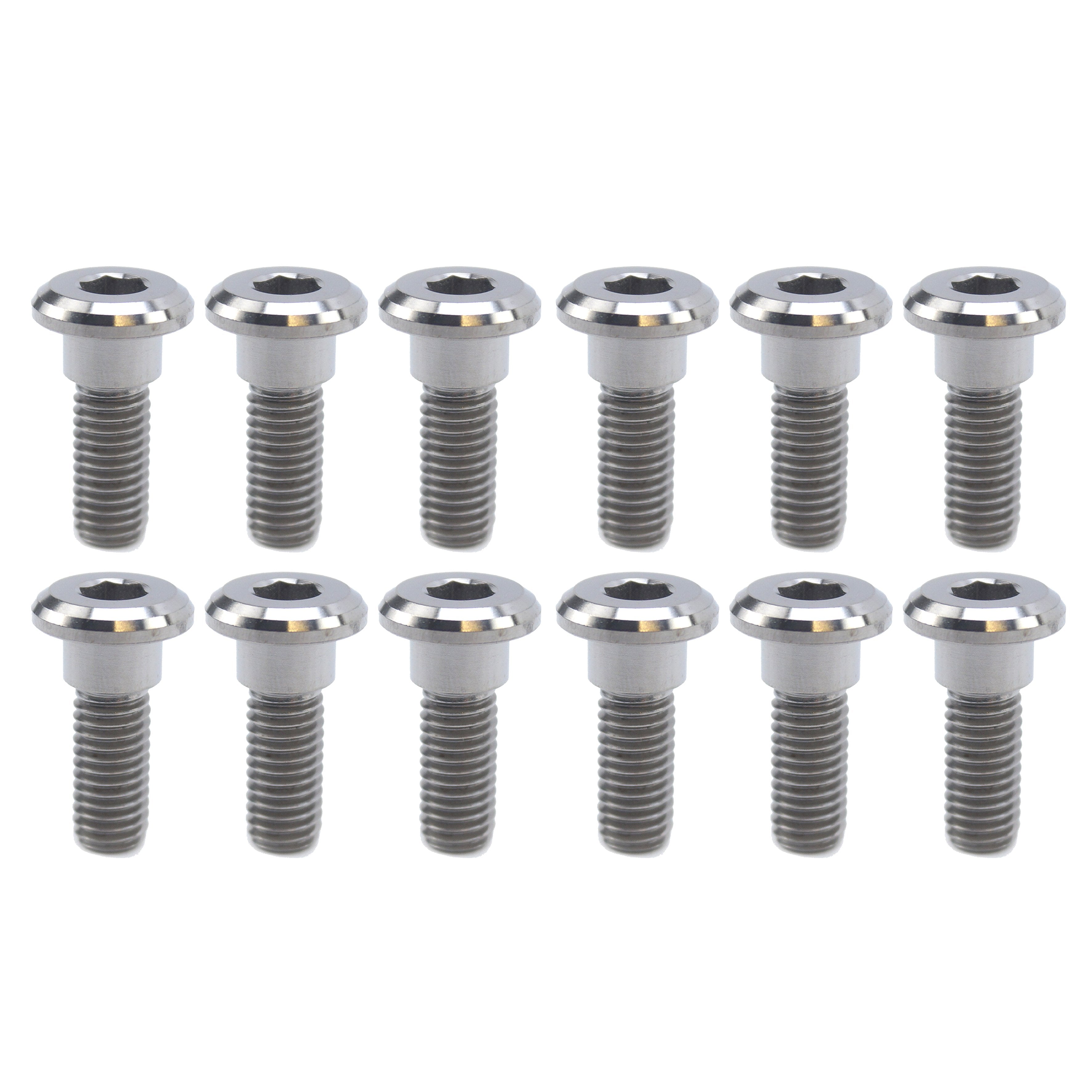 TI GR5 BOLTS DISC HONDA KIT/12, TITANIUM FRONT OR REAR KIT, / FIR BRAND
