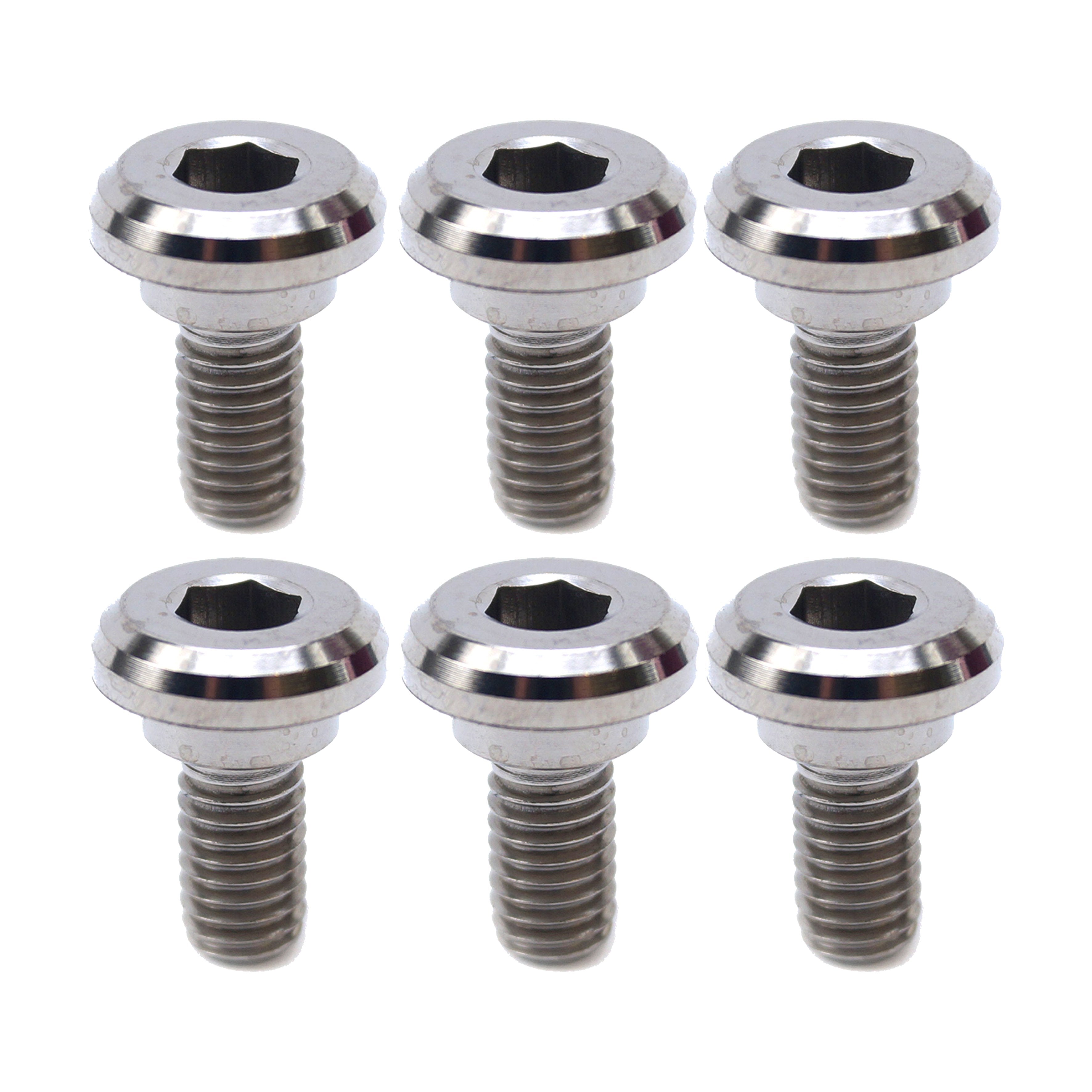 BOLT DISC M6 WITH SHOULDER PK6, TITANIUM GRADE 5 /DISC BOLT