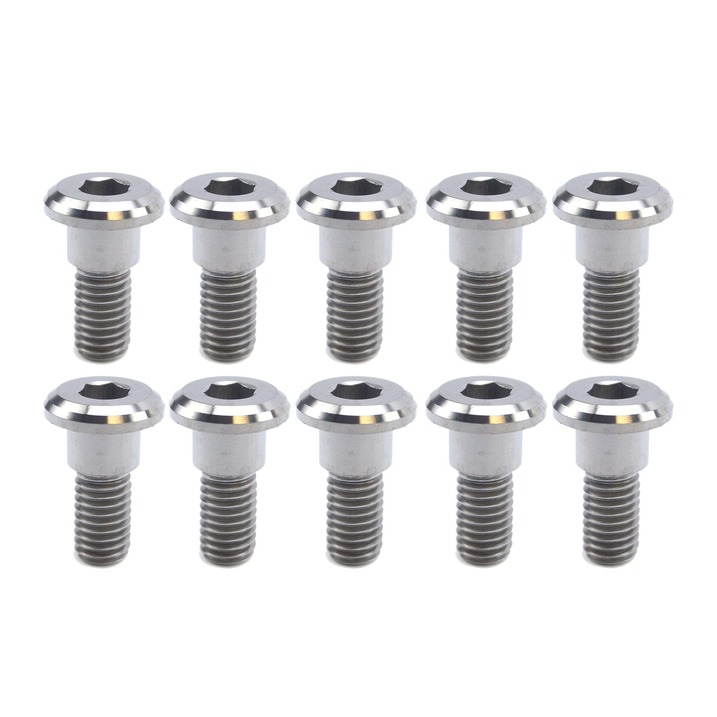 TI GR5 BOLTS DISC SUZUKI KIT/10, TITANIUM FRONT OR REAR KIT, / FIR BRAND