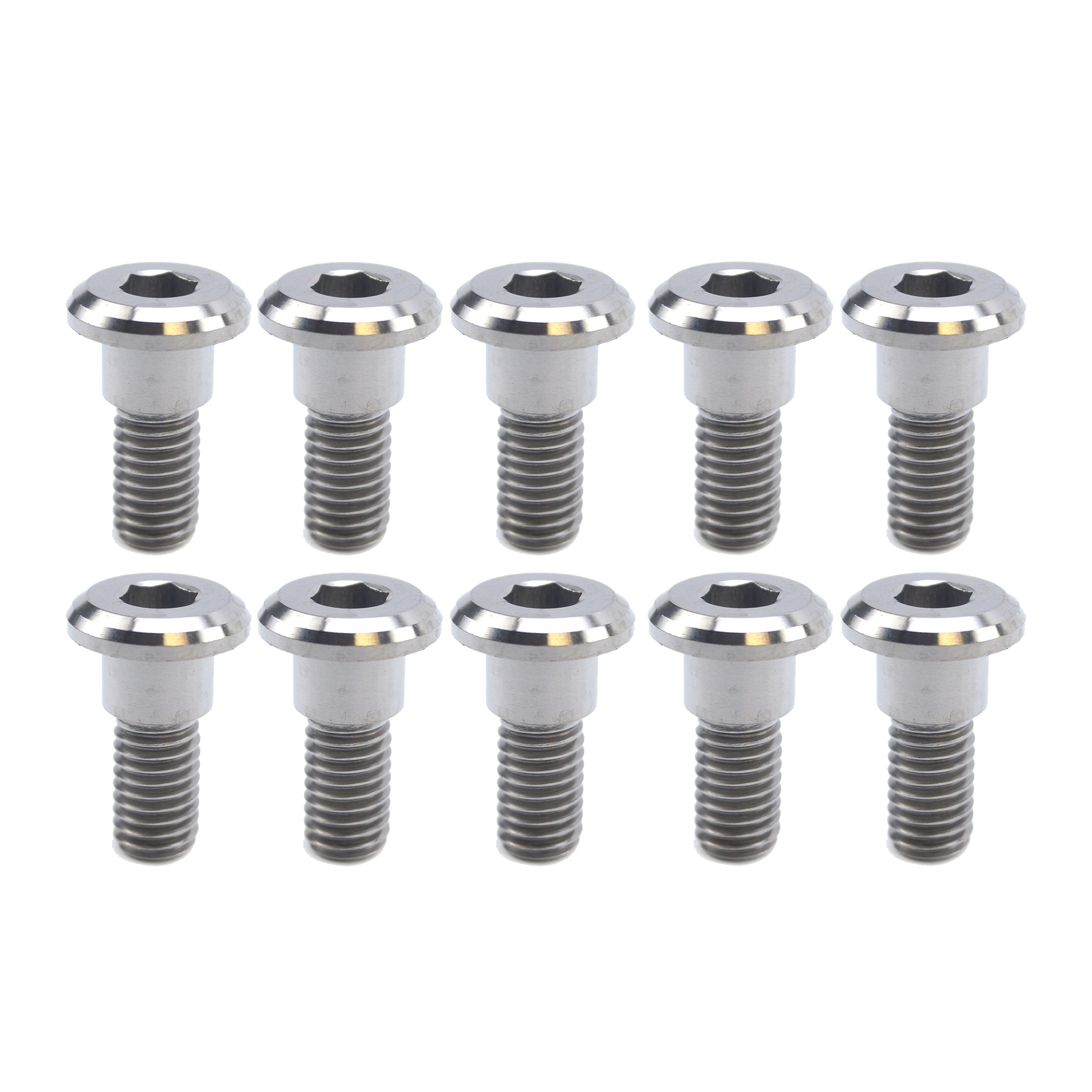 TI GR5 BOLTS DISC SUZUKI KIT/10, TITANIUM FRONT OR REAR KIT, / FIR BRAND