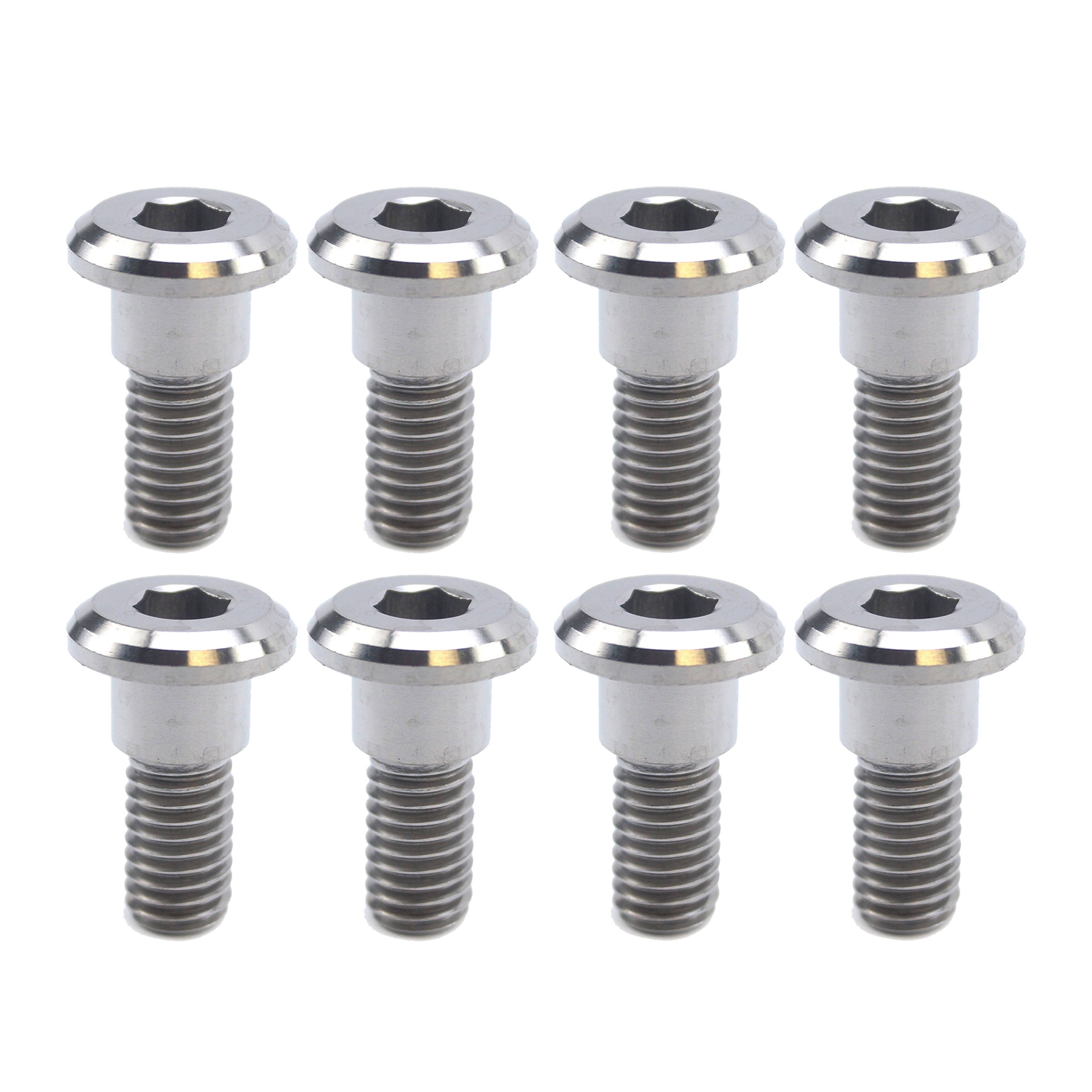 TI GR5 BOLTS DISC SUZUKI KIT/8, TITANIUM FRONT OR REAR KIT, / FIR BRAND