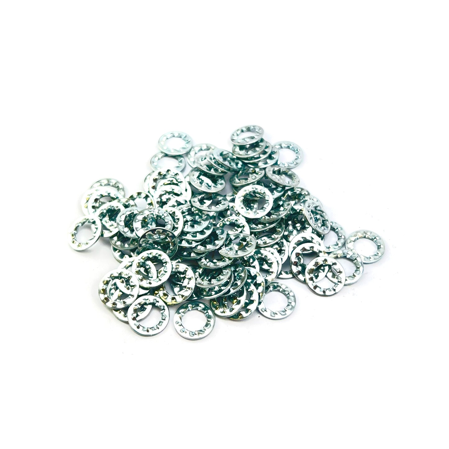 M6 INT STAR WASHER BZP PK/100