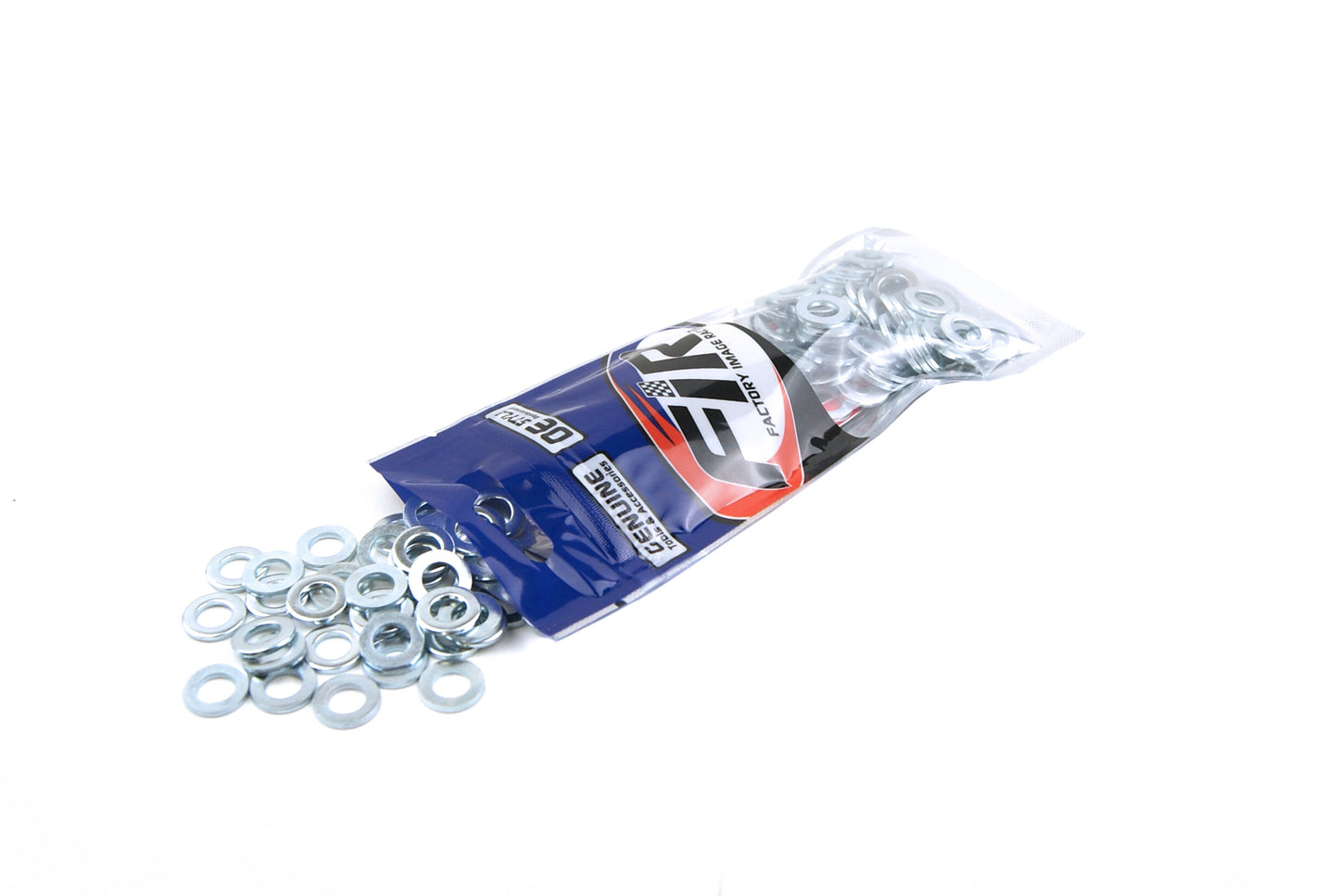 M6 WASHER STD BZP PACK/100