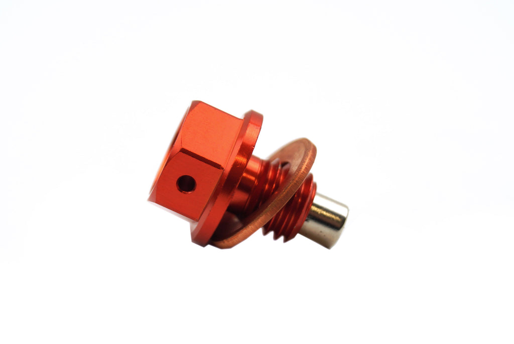 MAGNETIC OIL DRAIN PLUG M10x1.50, ORANGE