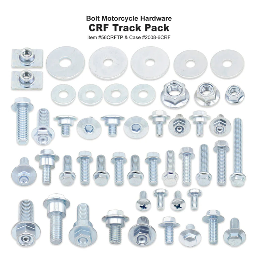 BOLT CR/CRF Track Pack., MOTORCYCLE HARDWARE 56CRFTP