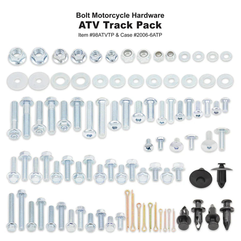 BOLT Japanese ATV Track Pack., MOTORCYCLE HARDWARE 98ATVTP
