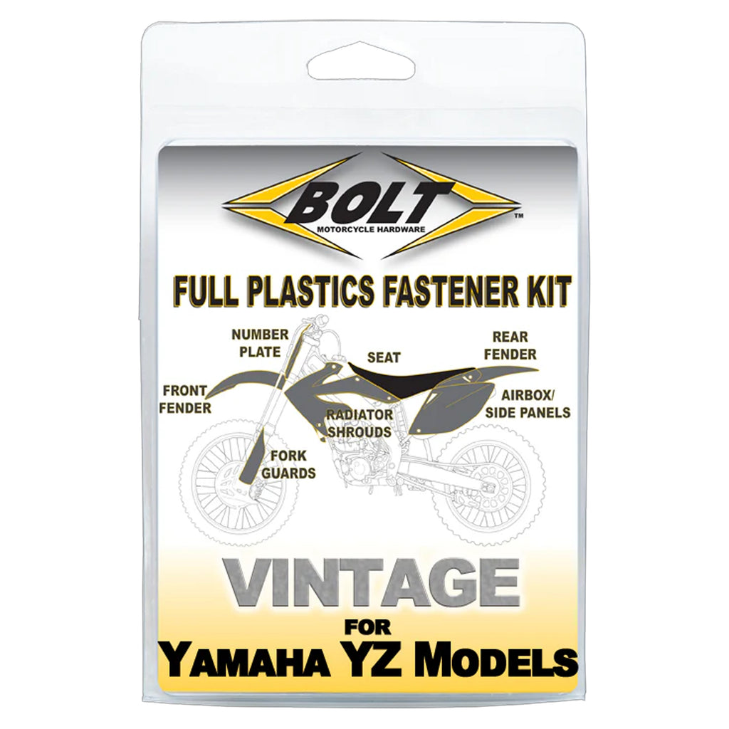 PLASTIC BOLT KIT YZF/WRF, BOLT HARDWARE YAM-9802201
