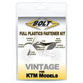 PLASTIC BOLT KIT KTM 125-640 94-97, BOLT HARDWARE KTM-9397101