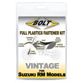PLASTIC BOLT KIT RM 125/250 93-95, BOLT HARDWARE SUZ-9395103, BM9395103