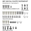 KIT DE TORNILLOS DE PLÁSTICO ESTILO KTM, KIT COMPLETO DE SUJECIÓN DE PLÁSTICO exc 2017-2019