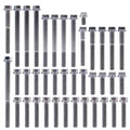 YAMAHA YZ 125 TITANIUM ENGINE BOLT KIT, KIT SIZE 39 BOLTS !!! MADE TO ORDER !!!