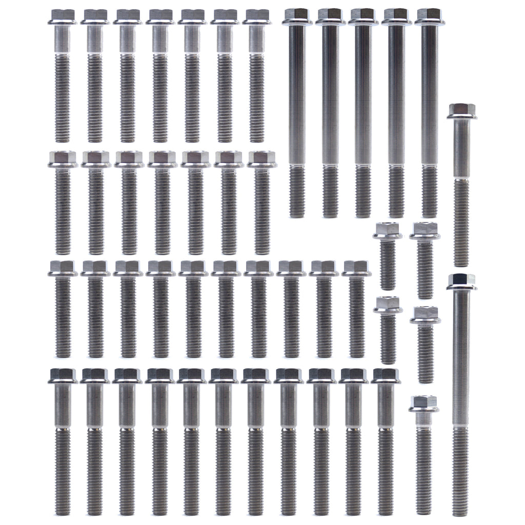 HONDA CRF 250 R TITANIUM ENGINE BOLT KIT, KIT SIZE 48 BOLTS !!! MADE TO ORDER !!!