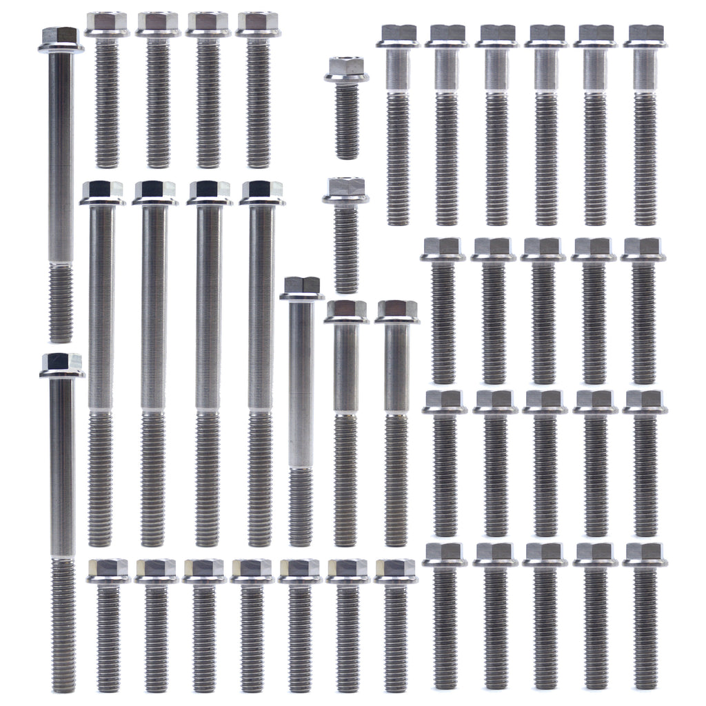 HONDA CRF 450 R TITANIUM ENGINE BOLT KIT, KIT SIZE 48 BOLTS !!! MADE TO ORDER !!!