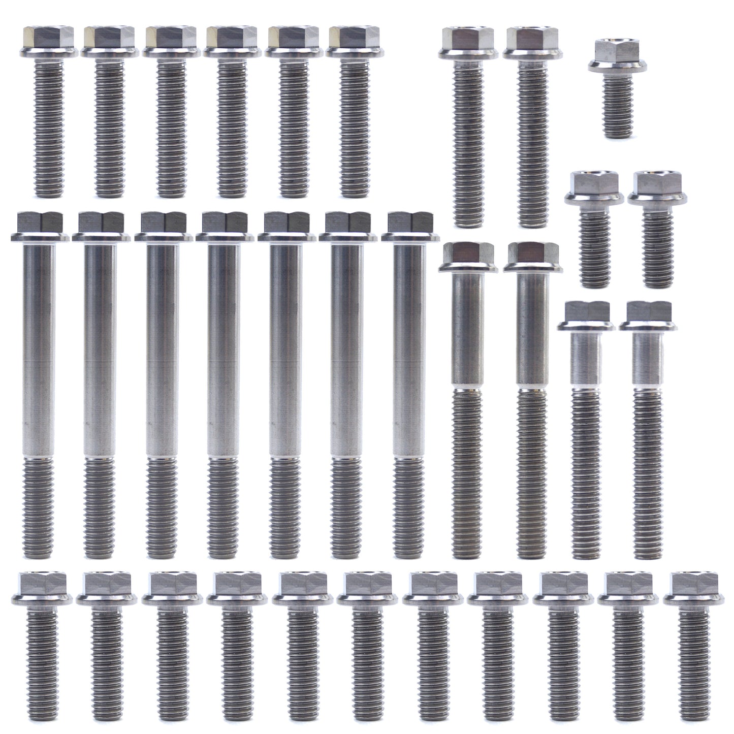 KTM HUQ 65 TITANIUM ENGINE BOLT KIT, KIT SIZE 33 BOLTS !!! MADE TO ORDER !!!