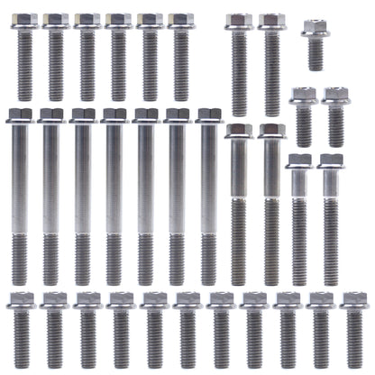 KTM HUQ 65 TITANIUM ENGINE BOLT KIT, KIT SIZE 33 BOLTS !!! MADE TO ORDER !!!