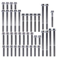 KTM HUQ 250/350 TITANIUM ENGINE BOLT KIT, KIT SIZE 41 BOLTS
