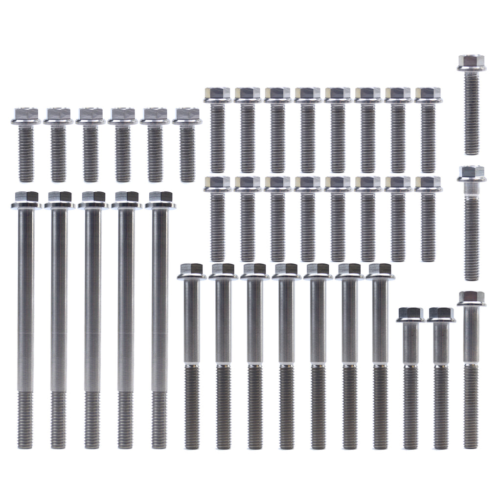KTM 450 TITANIUM ENGINE BOLT KIT, KIT SIZE 39 BOLTS !!! MADE TO ORDER !!!