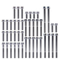 KTM HUQ FE EXC-F TITANIUM ENGINE BOLT KIT, KIT SIZE 43 BOLTS !!! MADE TO ORDER !!!