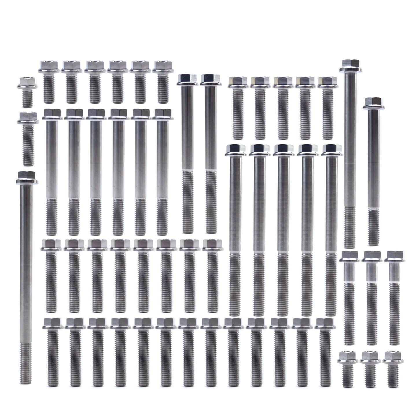 ENGINE BOLT KIT CRF 450 R 09-12, KIT SIZE 56BOLTS !!! MADE TO ORDER !!! TITANIUM BOLT KIT