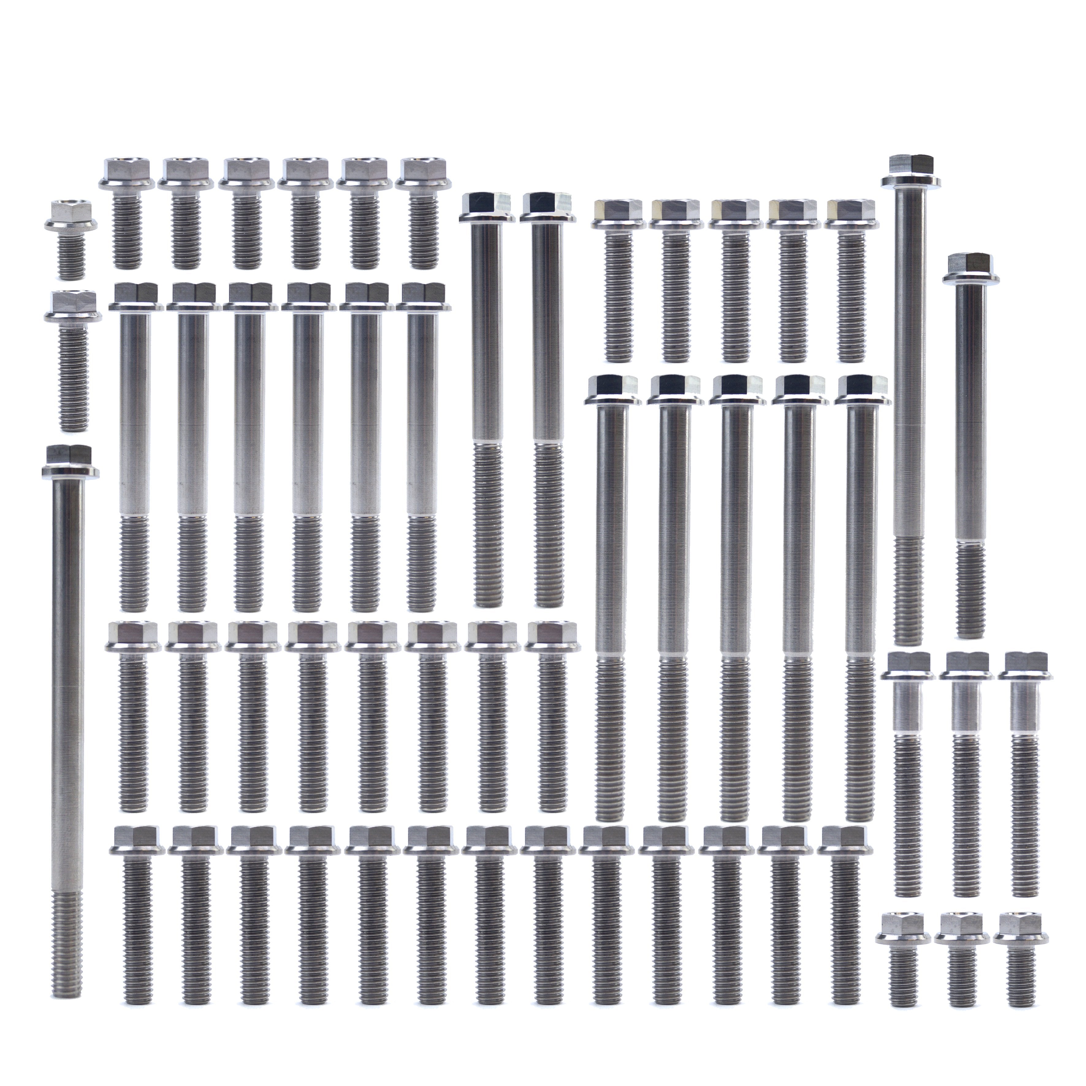 ENGINE BOLT KIT CRF 450 R 09-12, KIT SIZE 56BOLTS !!! MADE TO ORDER !!! TITANIUM BOLT KIT