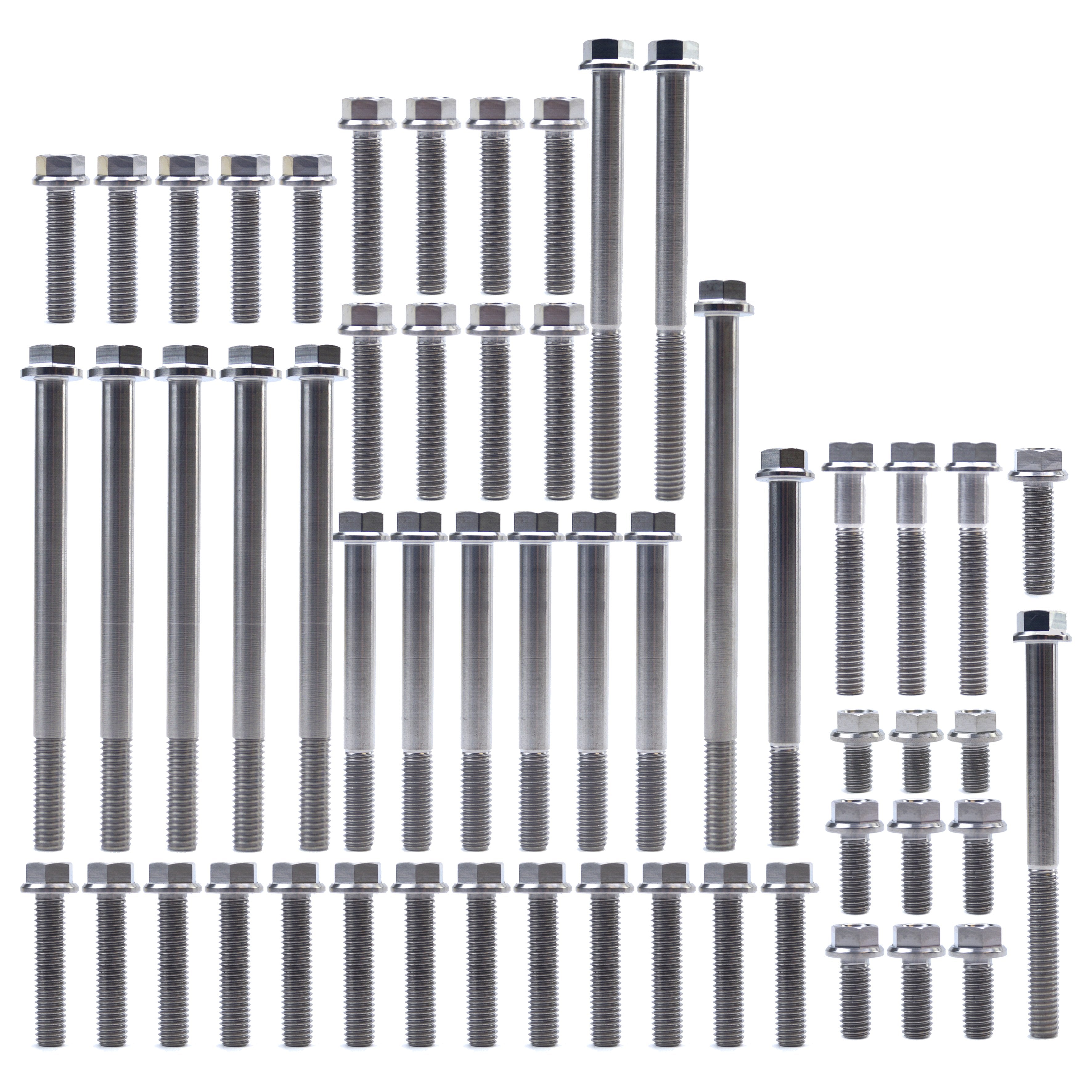 ENGINE BOLT KIT CRF 450 R 13-16, KIT SIZE 55 BOLTS !!! MADE TO ORDER !!! TITANIUM BOLT KIT