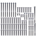 ENGINE BOLT KIT CRF 450 X 05-17, KIT SIZE 60 BOLTS !!! MADE TO ORDER !!! TITANIUM BOLT KIT