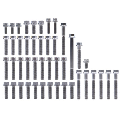 ENGINE BOLT KIT KTM HUSQ 85, KIT SIZE 45 BOLTS !!! MADE TO ORDER !!! TITANIUM BOLT KIT