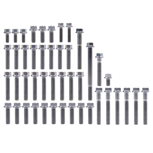 ENGINE BOLT KIT KTM HUSQ 85, KIT SIZE 45 BOLTS !!! MADE TO ORDER !!! TITANIUM BOLT KIT
