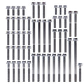 ENGINE BOLT KIT KTM HUSQ 250/350, KIT SIZE 52 BOLTS !!! MADE TO ORDER !!! TITANIUM BOLT KIT