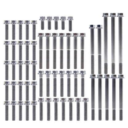 ENGINE BOLT KIT KX 450 F 16-20, KIT SIZE 61 BOLTS !!! MADE TO ORDER !!! TITANIUM BOLT KIT