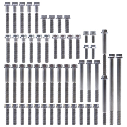 ENGINE BOLT KIT KTM 250 F, KIT SIZE 53 BOLTS !!! MADE TO ORDER !!! TITANIUM BOLT KIT