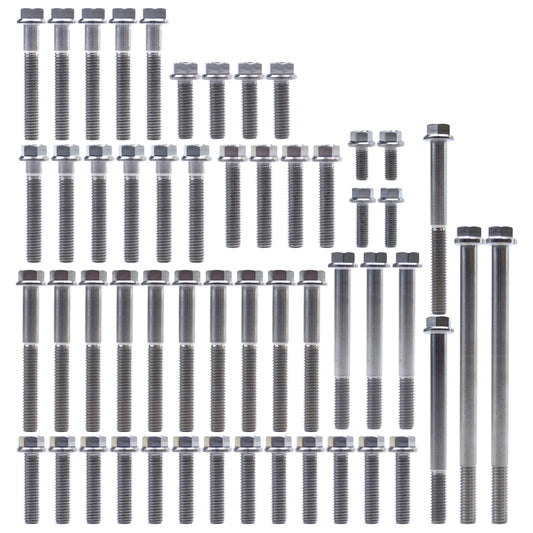 ENGINE BOLT KIT KTM 250 F, KIT SIZE 53 BOLTS !!! MADE TO ORDER !!! TITANIUM BOLT KIT