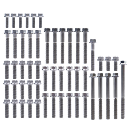 ENGINE BOLT KIT KTM 450/525, KIT SIZE 53 BOLTS !!! MADE TO ORDER !!! TITANIUM BOLT KIT