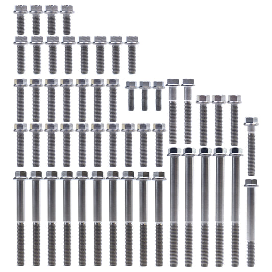 ENGINE BOLT KIT KTM 450/530, KIT SIZE 54 BOLTS !!! MADE TO ORDER !!! TITANIUM BOLT KIT