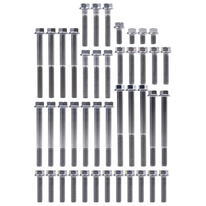 ENGINE BOLT KIT RM-Z 250 07-09, KIT SIZE 43 BOLTS !!! MADE TO ORDER !!! TITANIUM BOLT KIT