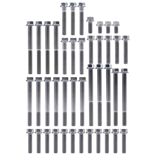 ENGINE BOLT KIT RM-Z 250 07-09, KIT SIZE 43 BOLTS !!! MADE TO ORDER !!! TITANIUM BOLT KIT