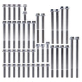 ENGINE BOLT KIT YZ 125 89-93, KIT SIZE 47BOLTS !!! MADE TO ORDER !!! TITANIUM BOLT KIT