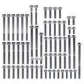 ENGINE BOLT KIT YZ 125 94-20, KIT SIZE 63 BOLTS !!! MADE TO ORDER !!! TITANIUM BOLT KIT