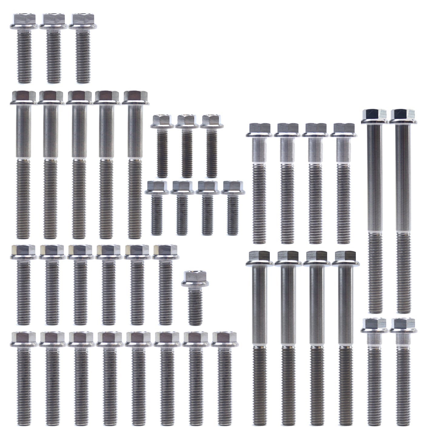 ENGINE BOLT KIT YZ 65/80/85, KIT SIZE 47 BOLTS !!! MADE TO ORDER !!! TITANIUM BOLT KIT