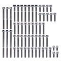 ENGINE BOLT KIT YZ/WR 250 F, KIT SIZE 56 BOLTS !!! MADE TO ORDER !!! TITANIUM BOLT KIT