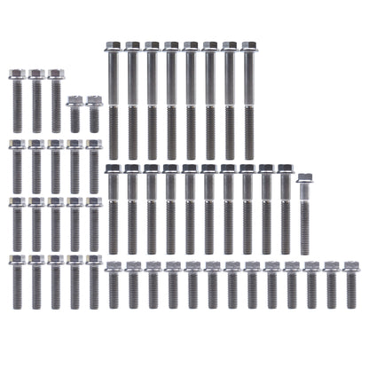 KTM 250/300 TPI TITANIUM ENGINE BOLT KIT, KIT SIZE 52 BOLTS !!! MADE TO ORDER !!!