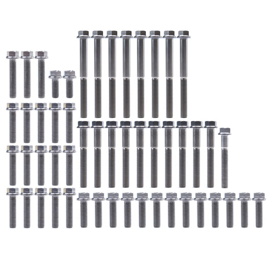 KTM 250/300 TPI TITANIUM ENGINE BOLT KIT, KIT SIZE 52 BOLTS !!! MADE TO ORDER !!!